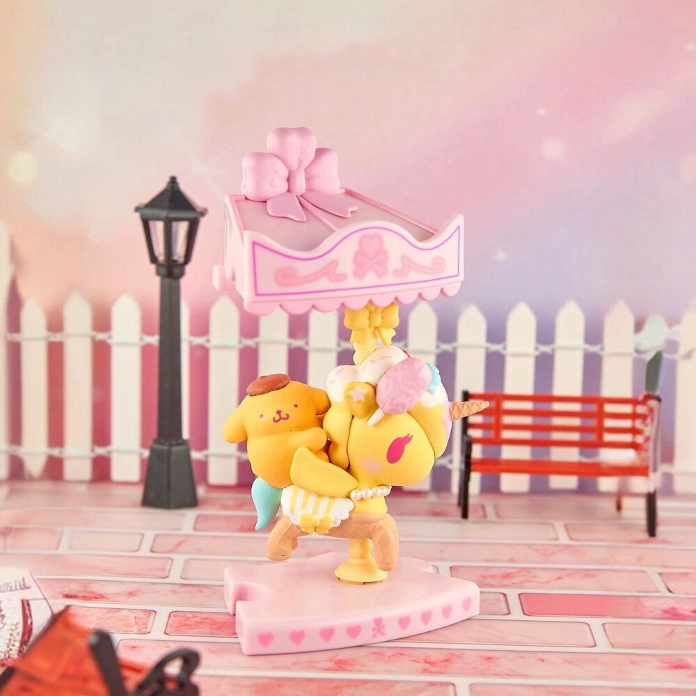 tokidoki Pompompurin & Sweet Stuff from HK & Friends Sweet Pink Carousel Series